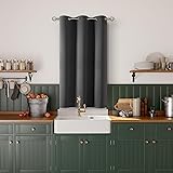 BGment Kitchen Curtain 45 Inch Length, Short