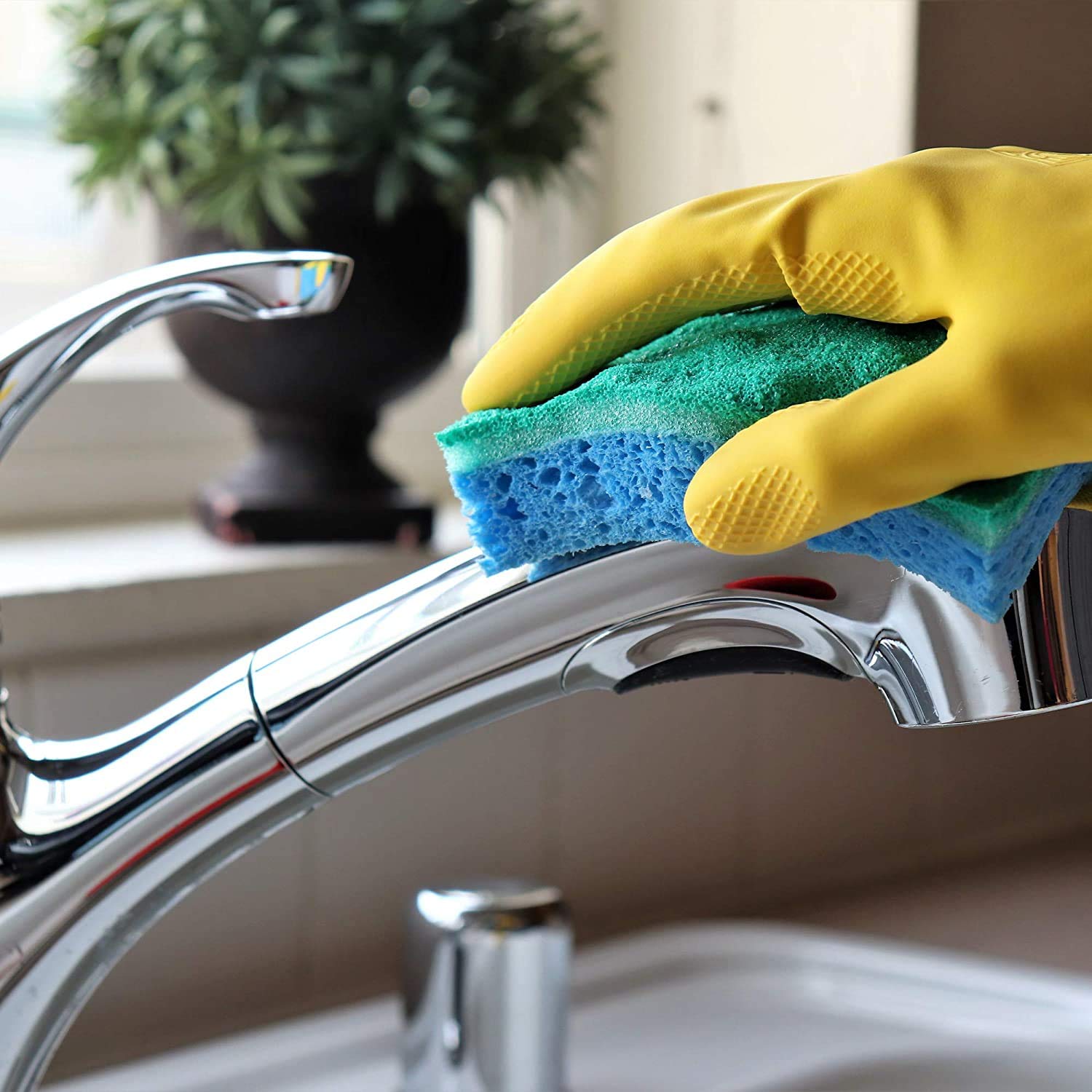 O-Cedar Multi-Use Scrunge Scrub Sponge (Pack - 18)