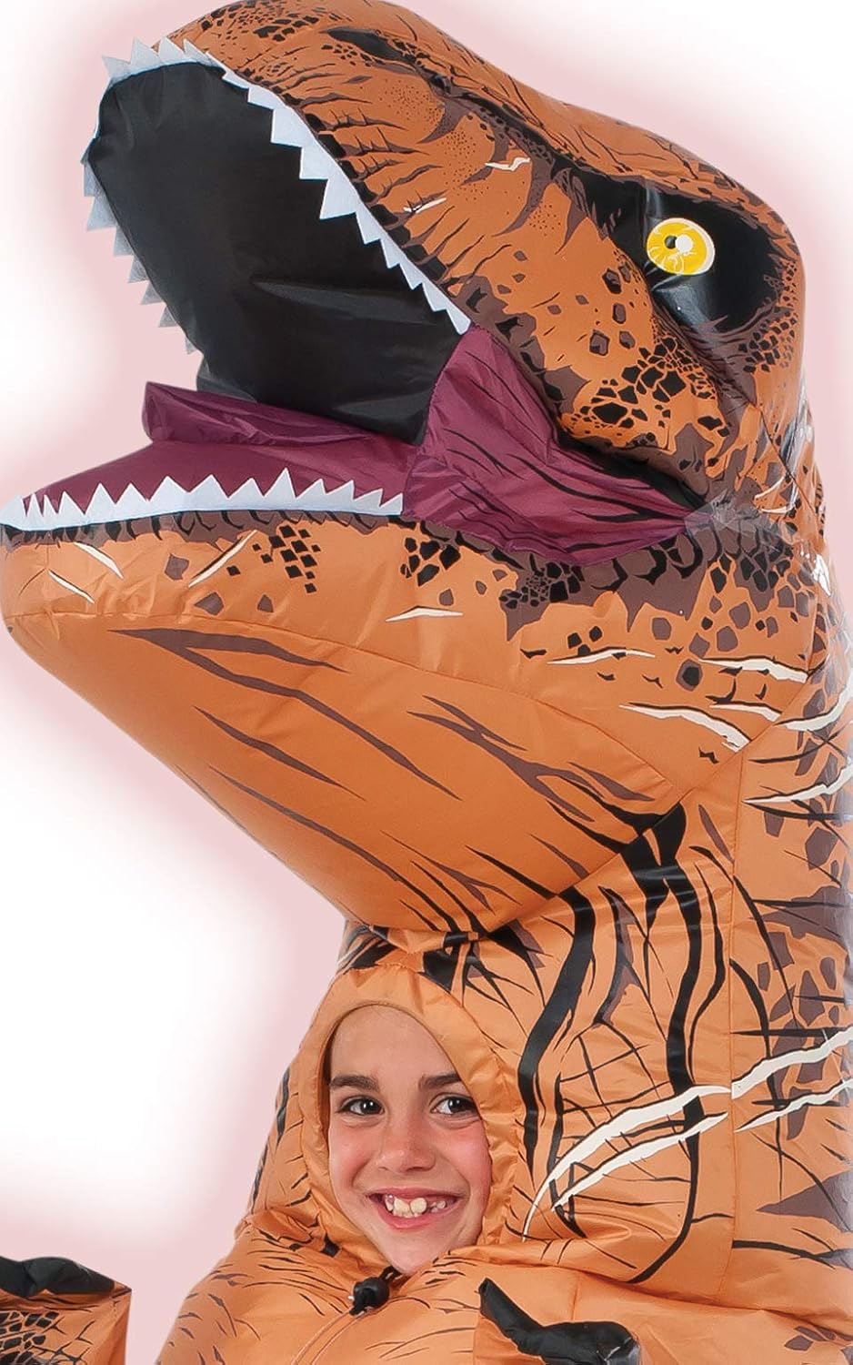 Rubie's Child's Jurassic World T-Rex Inflatable Costume, Small, Brown: Toys & Games