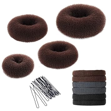 Amazon Com Hair Bun Maker Set Yafex Donut Bun Maker 4 Pieces 1