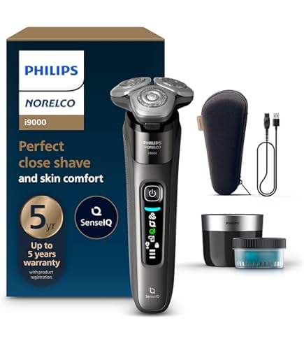 Amazon.com: Philips Shaver Series 9000 Wet and Dry Electric Shaver