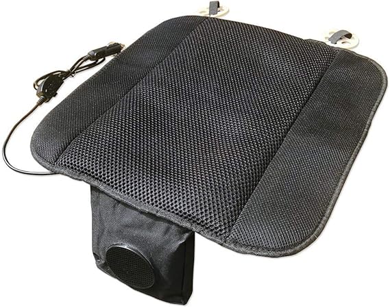 Amazon 車用クールシート 爽快エアーシート 長距離ドライブ 蒸れ防止に 冷風 お尻のムレを解消 快適ドライブサポート 爽快マット 24v専用 シート 車 バイク