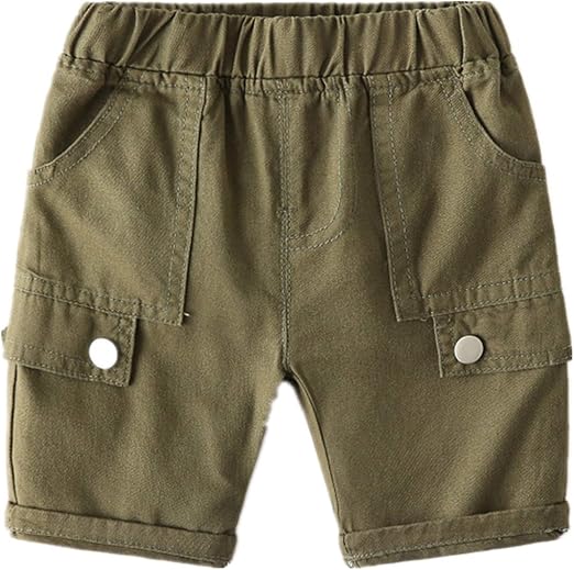 Amazon Co Jp Lovkin ショートパンツ キッズ 男の子 ハーフパンツ 五分丈 半ズボン ボーイズ 純色 ポケット ベビー 短パン スクール 通園通学 通気性 可愛い 服 ファッション小物