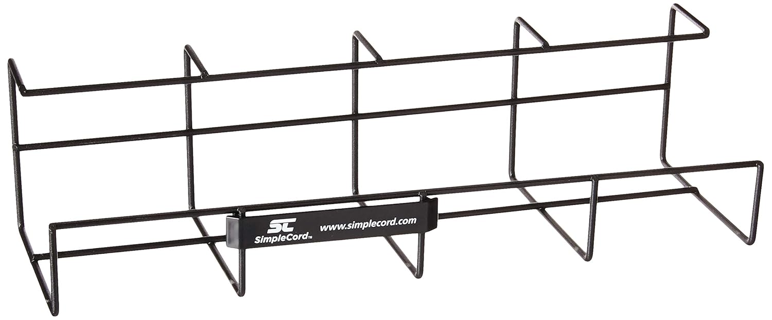 Wire Tray Desk Cable Organizer 32" Open Slot Raceway to Hold Cables