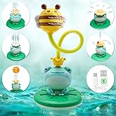 Baby Bath Toys for Kids, Electric Frog Bath Toy with Shower Head & 4 Spray Water Sprinklers Bathtub Toys for Toddlers1-3, Swi