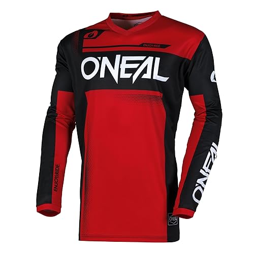 O'NEAL Element Racewear Mens Jersey Black/Red X-Large