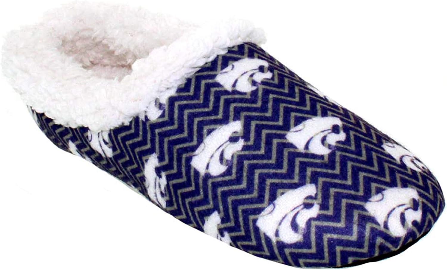 Happy Feet & Comfy Feet Mens and Womens Officially Licensed NCAA College Chevron Slip On