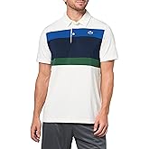 Lacoste Mens Sport Regular Fit Color Block Golf Polo Shirt