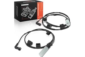A-Premium Disc Brake Pad Wear Sensors Compatible with Mini Cooper 2007-2015 Front and Rear Driver and Passenger Side 2-PC Set