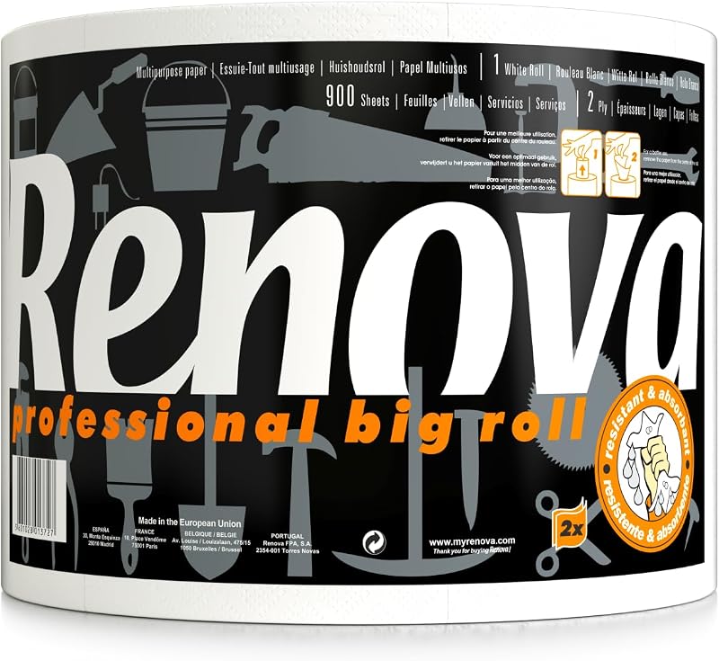 Gigarrollo Cocina Profesional XXL, 1 Gigarrollo equivale a 20 rollos