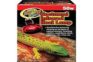 Zoo Med Nocturnal Infrared Heat Lamp, 50 Watts
