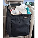 High Road TrashStash Hanging Car Trash Bag with Leakproof Lining and Spring Frame Closure