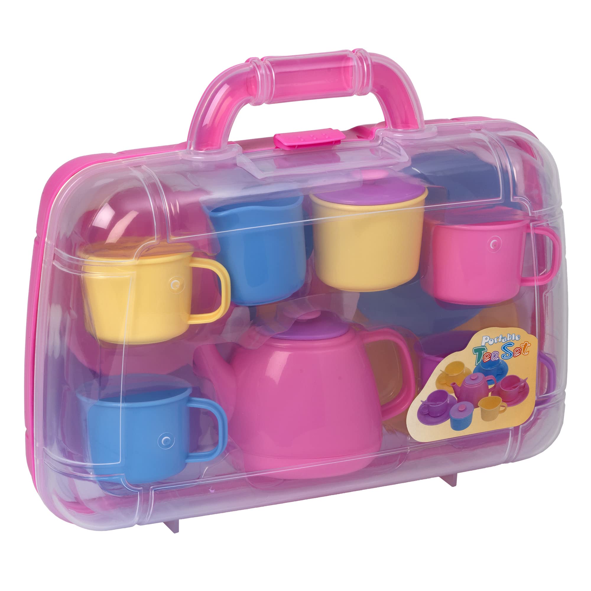 Peterkin 2535 Tea Set in Carrycase, Multicoloured, 31 x 24 x 10 cm