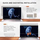 Mamol 15.6in Privacy Screen Filter Anti Spy Blue Light Reduction 16:9 view 4