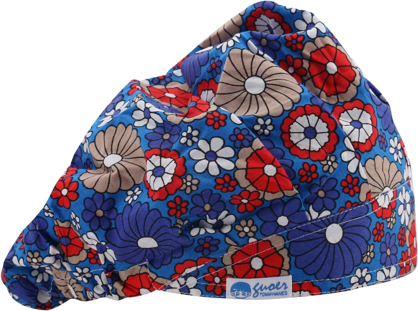GUOER Scrub Hat Bouffant Scrub Cap One Size Multi Color