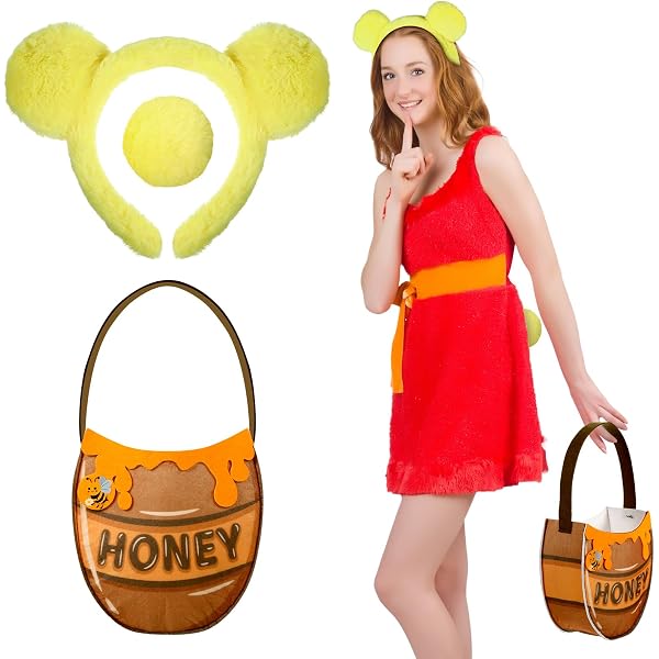 Amazon.com: Sunnymove 2 Pcs Halloween Bear Costume  display picture 3