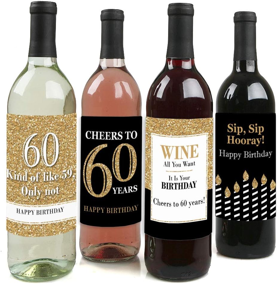 Wine Bottle Label Stickers 