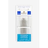DMC 1767-18/22 Tapestry Hand Needles, 6-Pack, Size 18/22