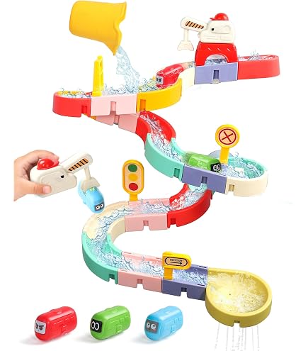 VBACALA – Jouets De Bain Dinosaures 3 En 1 – Filet + Cadre + Rangement – 6 Dinosaures En Caoutchouc – Dès 3 Ans