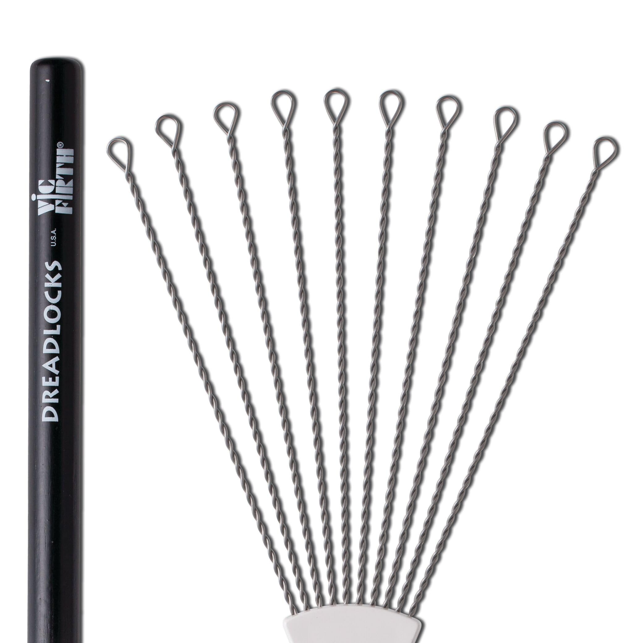 Vic FIrth - Dreadlocks Drum Brushes - Steel Wire