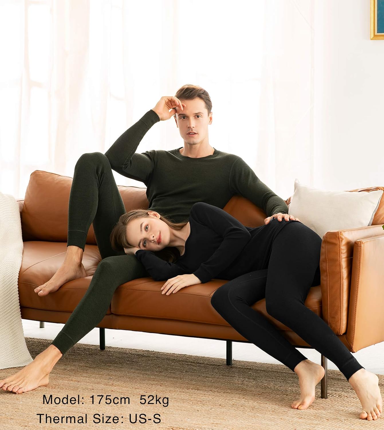 LAPASA Women's 100% Merino Wool Thermal Underwear Pants Midweight Long Johns Leggings Base Layer Bottoms L49 (X-Large, Black) at  Women’s Clothing store