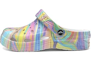 Mallaza Boys Girls Camo Garden Clogs: Comfortable Slip-On Beach Sandals for Littele Kid/Big Kids and Sizes