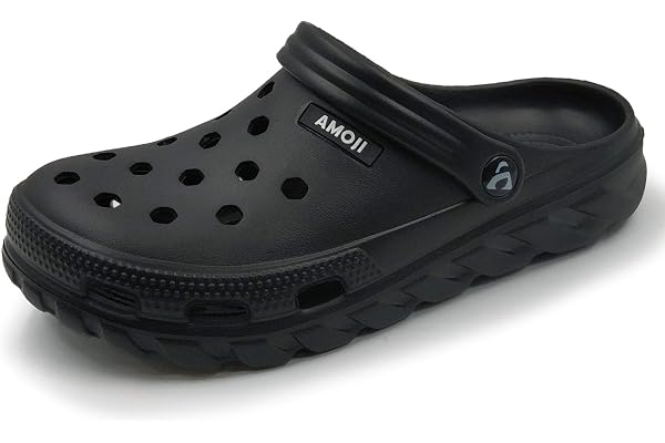 AMOJI Adult Unisex Garden Clogs Shoes AA1521