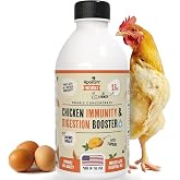 Roosty's Chicken Immunity &amp; Digestion Booster, Omega-3 Vitamins, 16oz | Supports Digestion &bull; USA Made &bull; Boosts Immunity &bull; Omega-3 Rich &bull; Easy Water Mix