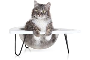 Primetime Petz Hauspanther Tripod - Cat Lounge Pod, White
