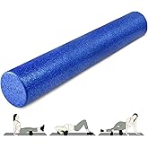 Yes4All High-Density Round Back Roller Foam, Exercise Foam Roller for Yoga, Pilates & Stretching - 12, 18, 24, 36 inch