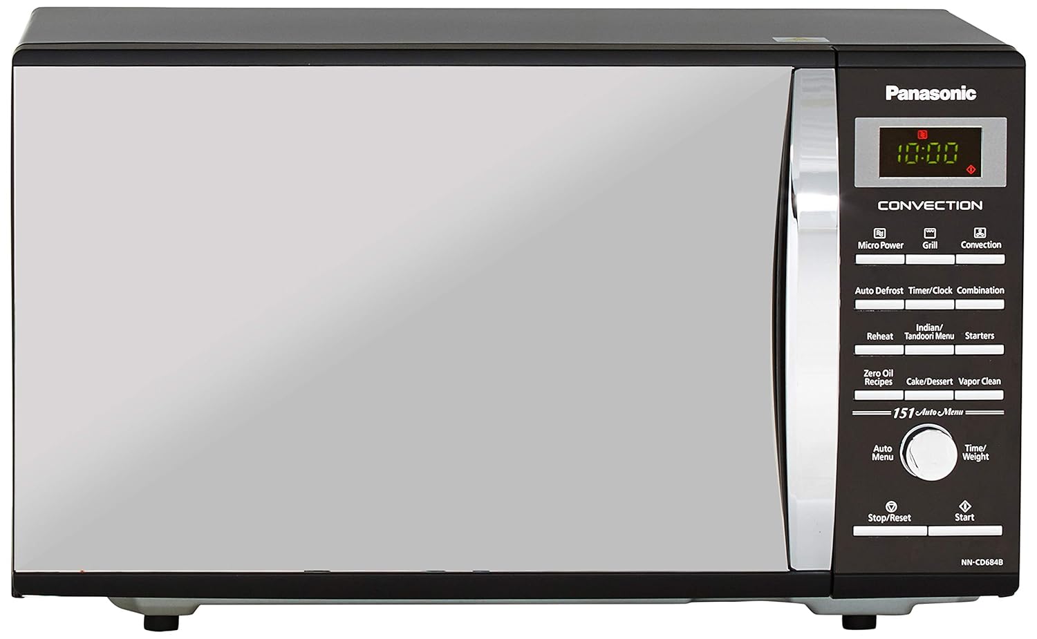 Panasonic 27L Convection Microwave Oven(NNCD684BFDG, Black Mirror