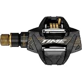 TIME Sport Pedals XC 12 - Carbon Body, Titanium Spindle, ATAC Standard | Cleats, Carbon Gold B1