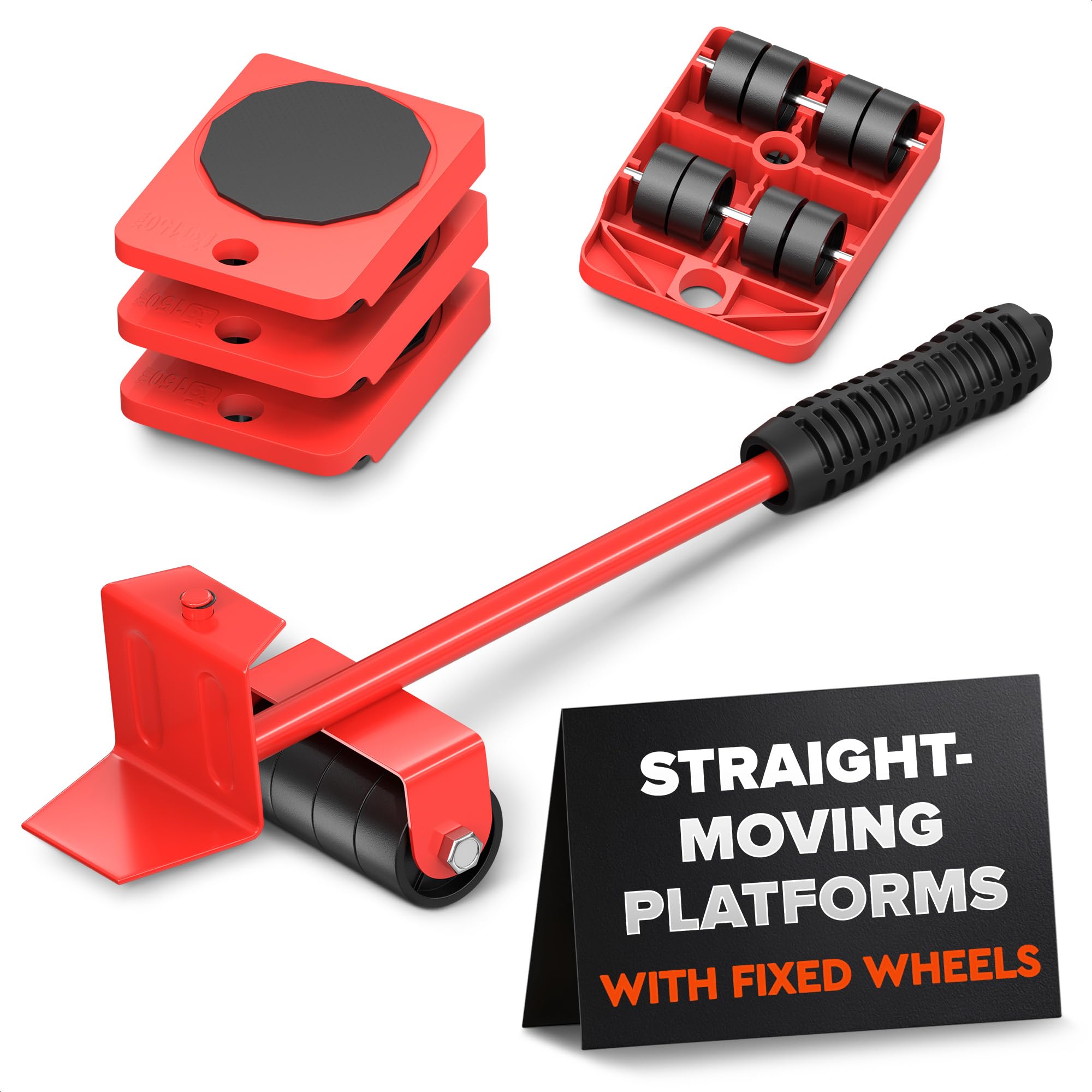 Photo 1 of Furniture Lift Mover Tool Set - Moving Furniture Gliders Furniture Sliders Furniture Movers with Wheels Furniture Lifters for Heavy Furniture Lifter Tool - Appliance Rollers Furniture Mover Rollers