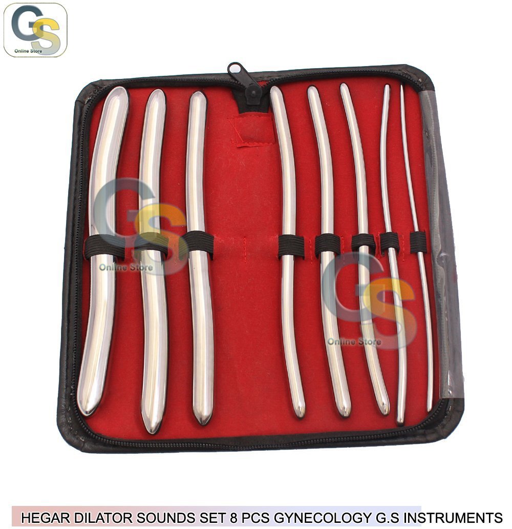 HEGAR DILATOR SOUNDS SET 8 PCS GYNECOLOGY G.S INSTRUMENTS Buy Online