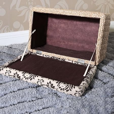 größe : 50 * 30 * 31cm Stroh Stroh Platz Hocker Sofa Hocker Hocker