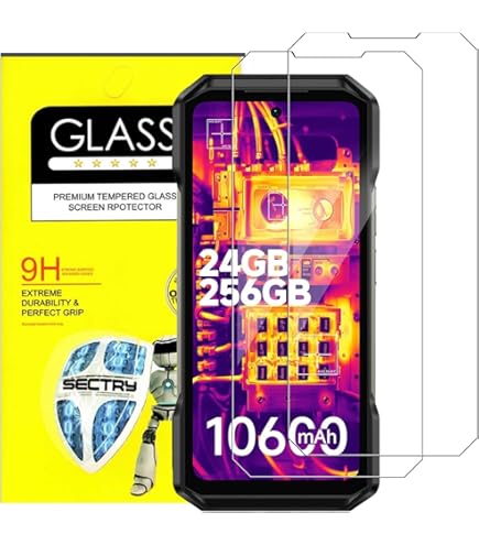 thumbnail image 2 of 2 Pack Screen Protector For Ulefone Armor 34, 9H Hardness 2 of 14