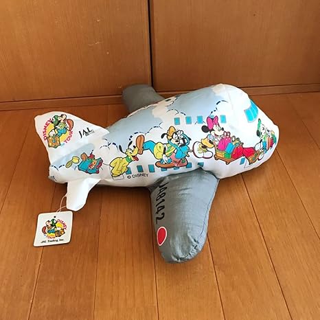 Amazon Co Jp Jal 機内販売 ディズニー 飛行機 ぬいぐるみ タグ付 日本航空 ミッキー ミニー 限定 ホビー