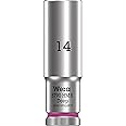 Wera 8790 HMB Deep 3/8" socket, 14.0 mm, Pink,5004536001