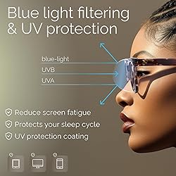 miyya Oversized Blue Light Glasses For