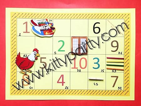 Back to School Handmade Tambola Tickets