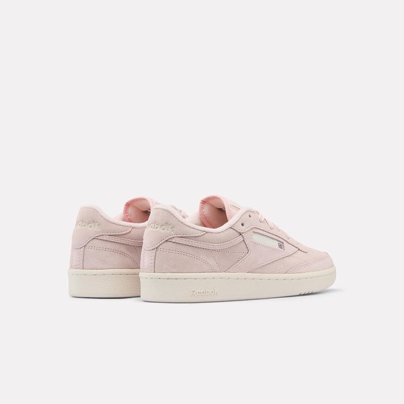 Baskets Club C 85 pour Femme, Craie, Rose Pur, albâtre, 35,5 EU
