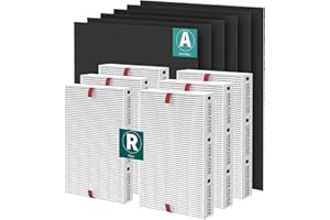 HPA300 Filtre de rechange HEPA R compatible avec purificateur d'air Honeywell HPA300 Series, HPA300, HPA304, HPA8350, HPA300V