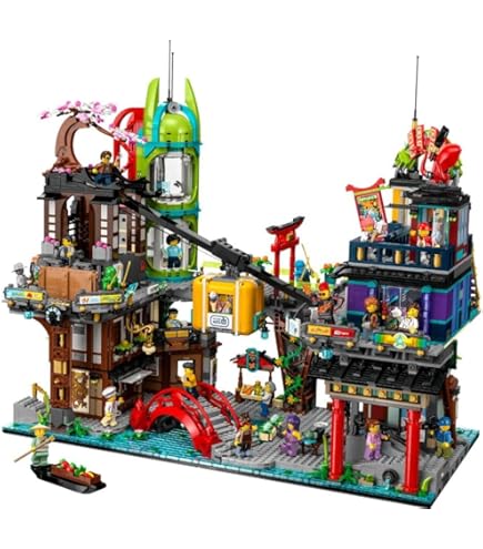 Amazon.com: THE LEGO NINJAGO MOVIE NINJAGO City Docks 70657