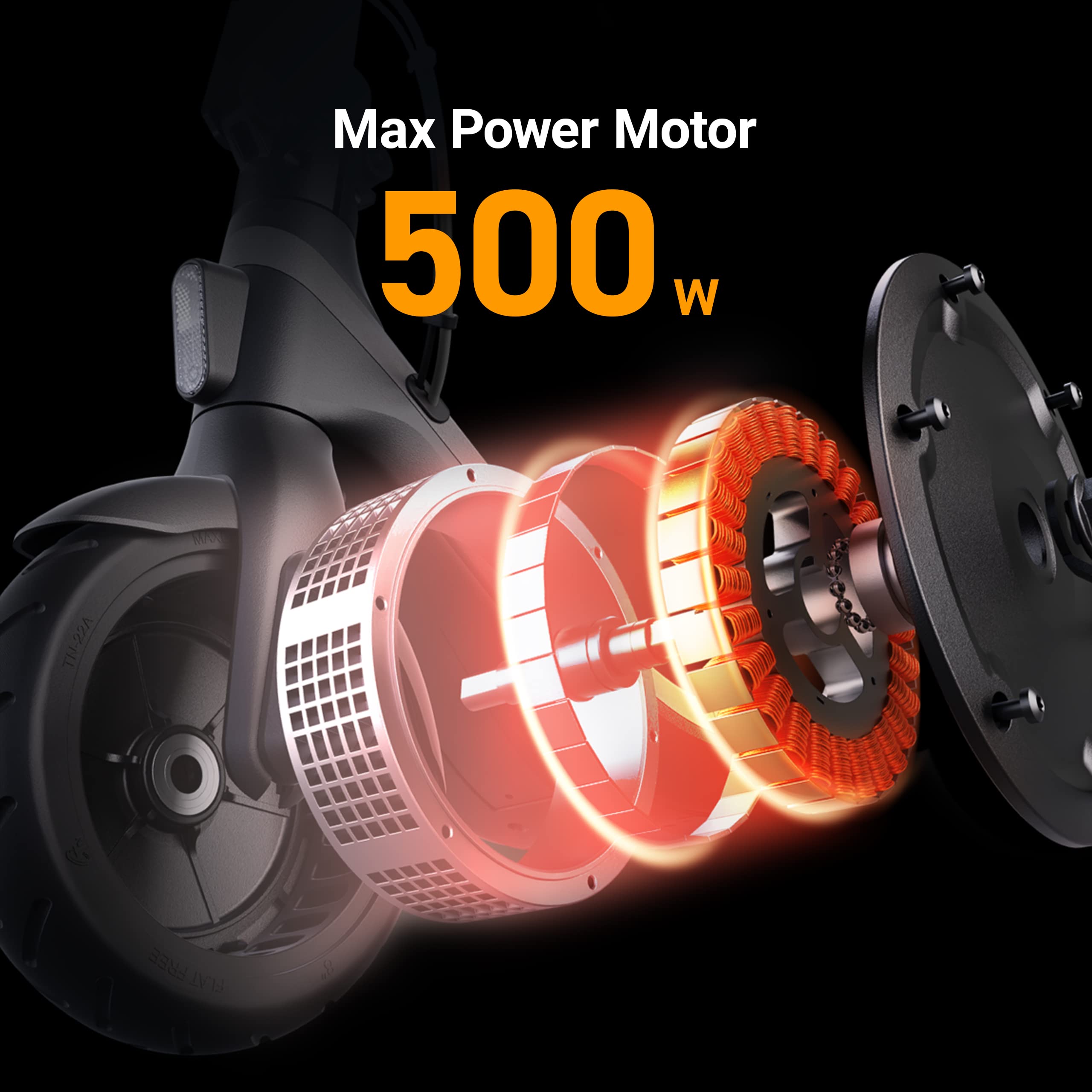 Segway Ninebot E2 Plus Electric KickScooter- 300W Brushless Motor, Up to 15.5 Mile Range & 15.5 MPH, 8.1