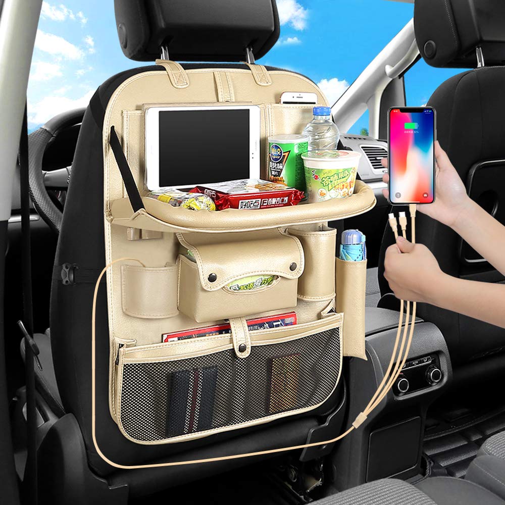 Best car seat organizer leather ipad