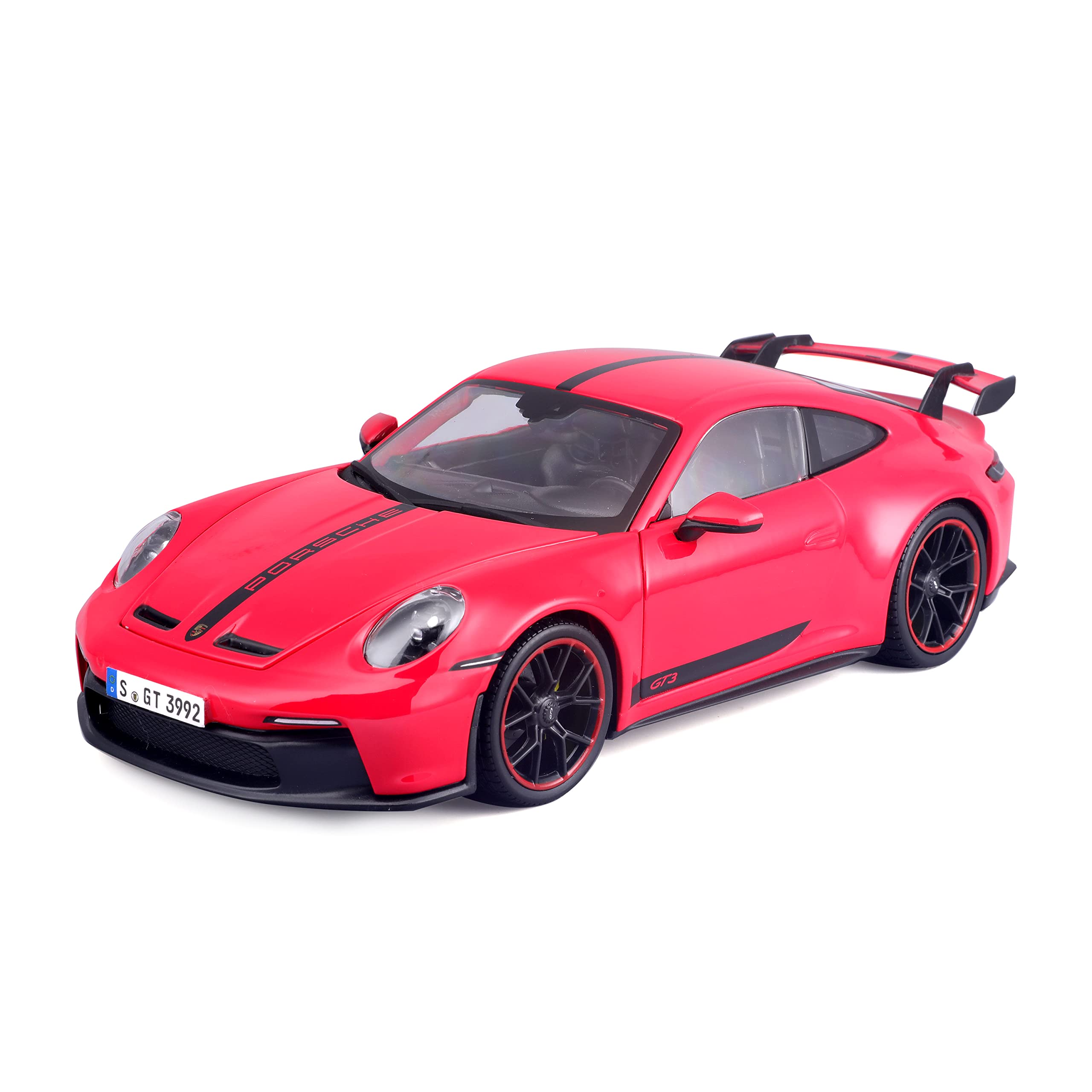 Maisto 536458R Porsche 911 GT3 2023 1:18 Scale Model Car, Red