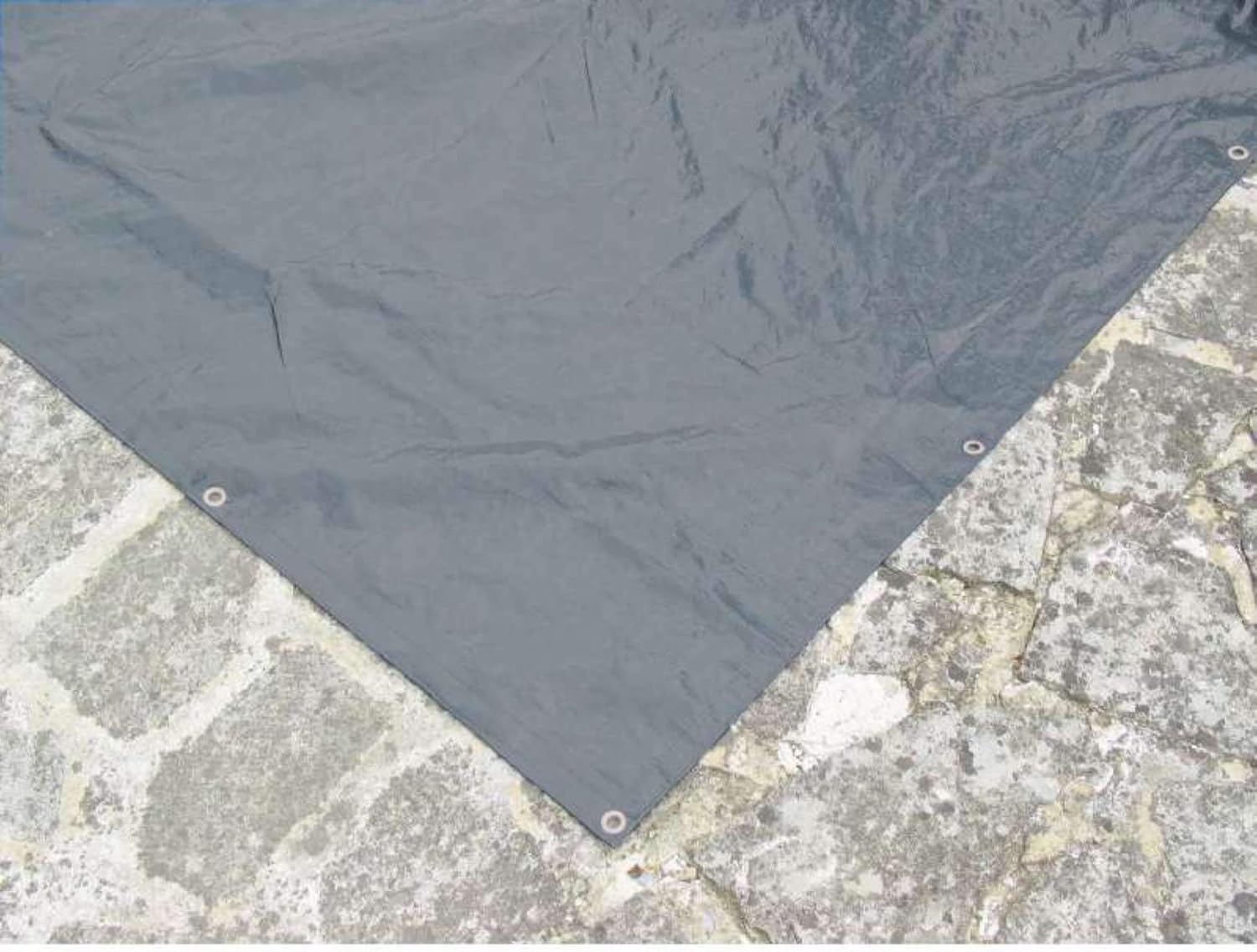 WERKA PRO Protective Tarpaulin 140 g/m² for Rectangular Swimming Pools 8 x 14 m, navy, 1400 x 800 cm (Rectangular) - Image 3