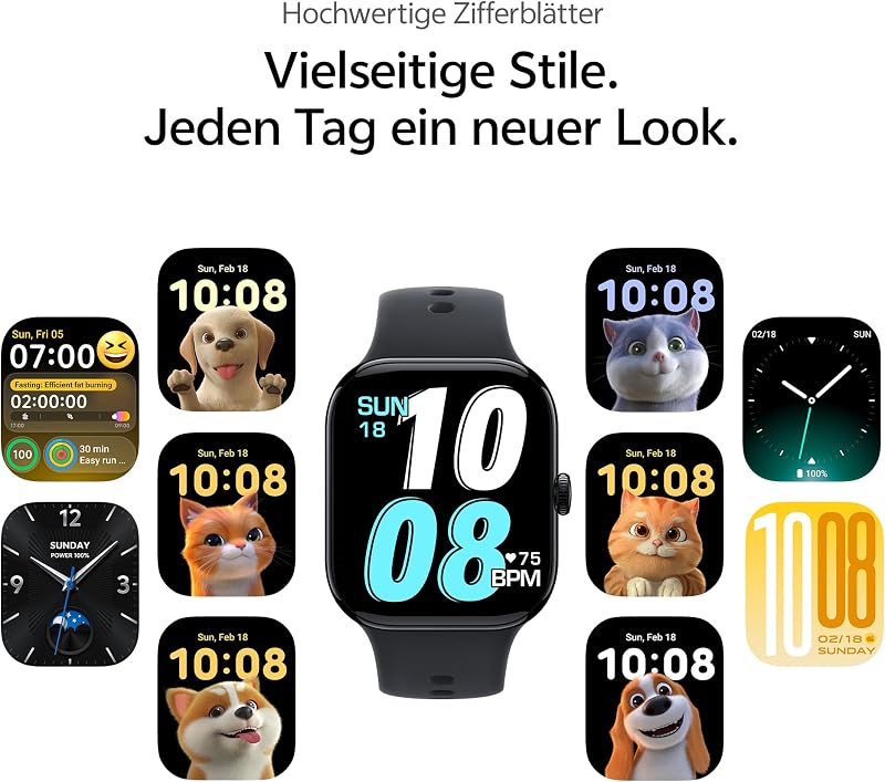 Watch GT2 Smartwatch mit Bluetooth-Anruffunktion, Padel- und Tennisprofimodus, NFC-Zugangskarte, über 100 Sportmodi, 25 Tage Akkulaufzeit, 2,07-Zoll-Display, GPS, Herzfrequenz- und SpO2-Messung