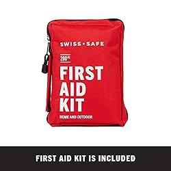 Swiss Safe 2-in-1 First Aid Kit for Car, Travel