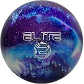 ELITE Star Polyester Bowling Ball - Customizable with Basic Drilling &amp; Engraving Options - Great for Spare Shooting, League, Straight Bowlers - Beginner Entry Level